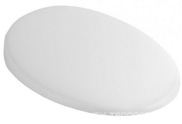 Сиденье с крышкой для унитаза, шарниры хром (R1white alpin ceramicplus), Amadea XX