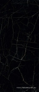 Керамогранит для пола и стены Atlas Concorde Italy Marvel Dream Marvel Black Atlantis 120x278 Lappato KL 120x278 AOSG