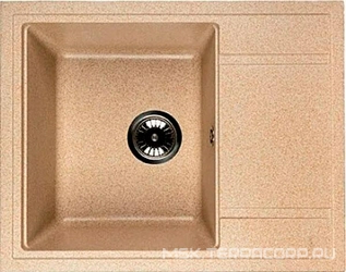 Мойка кухонная Whinstone Мунго 650 жасмин| 50x65x21