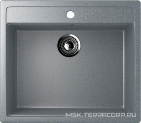 Мойка кухонная Ulgran U-104-309 темно-серая| 49x56x17