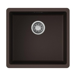 Мойка кухонная Omoikiri Kata 44-U-DC темный шоколад| 42x44x21