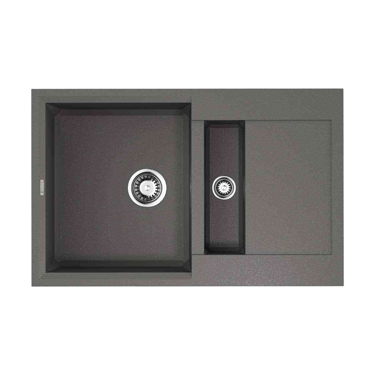 Мойка кухонная Omoikiri Sakaime 78-2-PL платина| 50x78x23