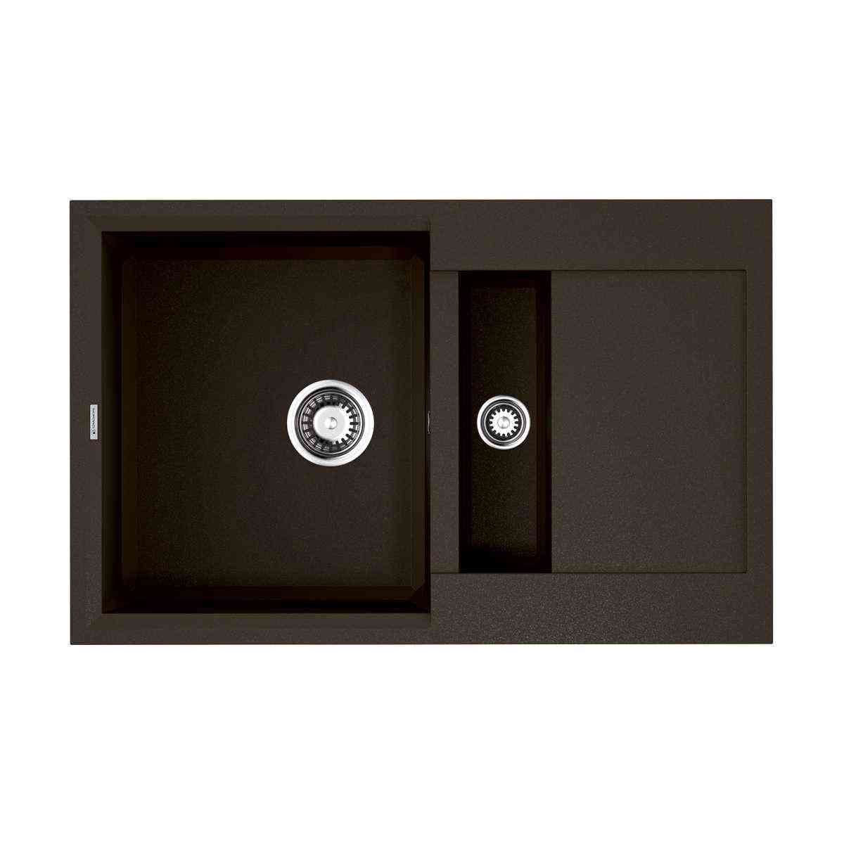 Мойка кухонная Omoikiri Sakaime 78-2-DC темный шоколад| 50x78x23