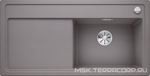 Мойка кухонная Blanco Zenar XL 6S алюметаллик, правая| 51x100x19