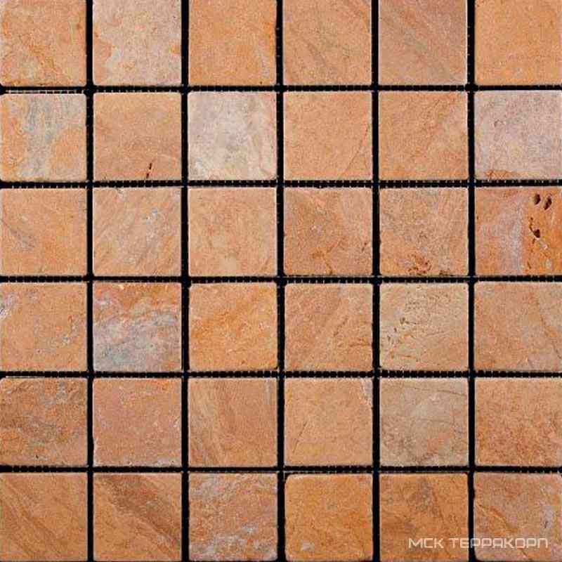 Мозаика из камня на сетке М20-130-48Т ZZ |30.5x30.5