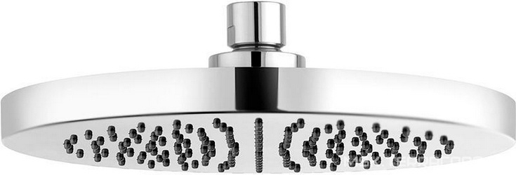 Верхний душ DN15, 250 мм с шарниром, подключение 1/2, без кронштейна, хром ZZ