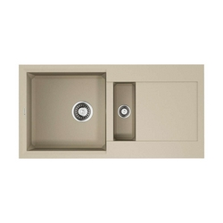 Мойка кухонная Omoikiri Sakaime 86-2-SA бежевая| 43x86x22