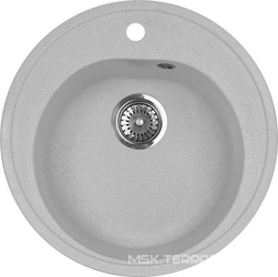 Мойка кухонная AquaGranitEx M-08 серая| 50x50x18