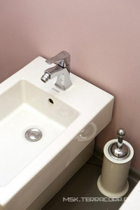 Ёрш напольный (цв. хром / колба керамика),  ZZ Devon & Devon New York NY120CR