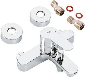 Смеситель однорычажный для ванны, хром Grohe Eurostyle Cosmopolitan 33591002