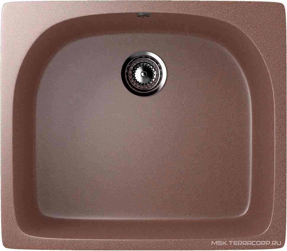 Мойка кухонная Ulgran U-408-307 терракотовая| 51x59x22