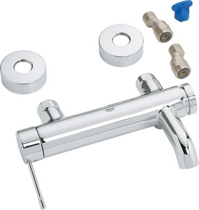 Смеситель для ванны, однорычажный, без аксессуаров, хром,  Grohe Essence New 33624001