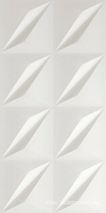 Керамическая плитка для стены Atlas Concorde Italy 3D Wall Design 3D Flash White Matt 40x80 ZZ 8DFW