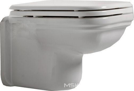 Унитаз подвесной 37х55см, без сиденья,  ZZ Kerasan Waldorf 4115 01