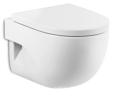 Унитаз подвесной  56х36 см., БЕЗ крышки ZZ Roca Meridian 346247000