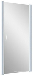 Дверь в нишу EP, 70*190 см, универсальная, профиль матовый хром., стекло сатин, покрытие BriteGuard, ZZ