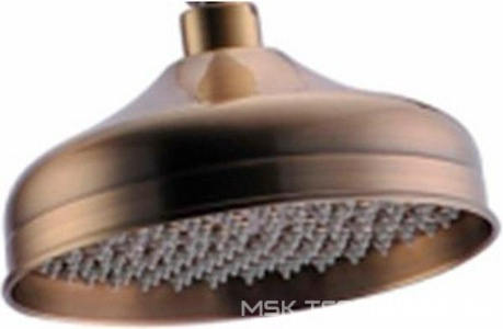 Душевая лейка, верхнего стационарного душа, круг d200мм, G 1/2, (цв.бронза), Cezares ZZ Cezares Универсал CZR-SP15-02