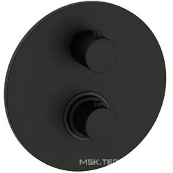 Смеситель-термостат для душа, встраиваемый в стену, на 1 потреб., (цв.хром), Light ZZ