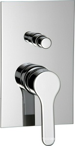 Смеситель для душа, встраиваемый в стену, с переключателем, (цв. хром)  ZZ 3M Klab 2749 CC