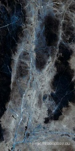 Керамогранит для пола и стены WIFI Ceramics Luxury Stone Vast Night Black 75x150 SLS75801C