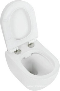 Унитаз подвесной, безободковый 370х505мм, (без сиденья),  Cezares Stylus CZR-513-TH-R