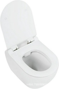 Унитаз подвесной, безободковый 370х505мм, (без сиденья),  Cezares Stylus CZR-513-TH-R