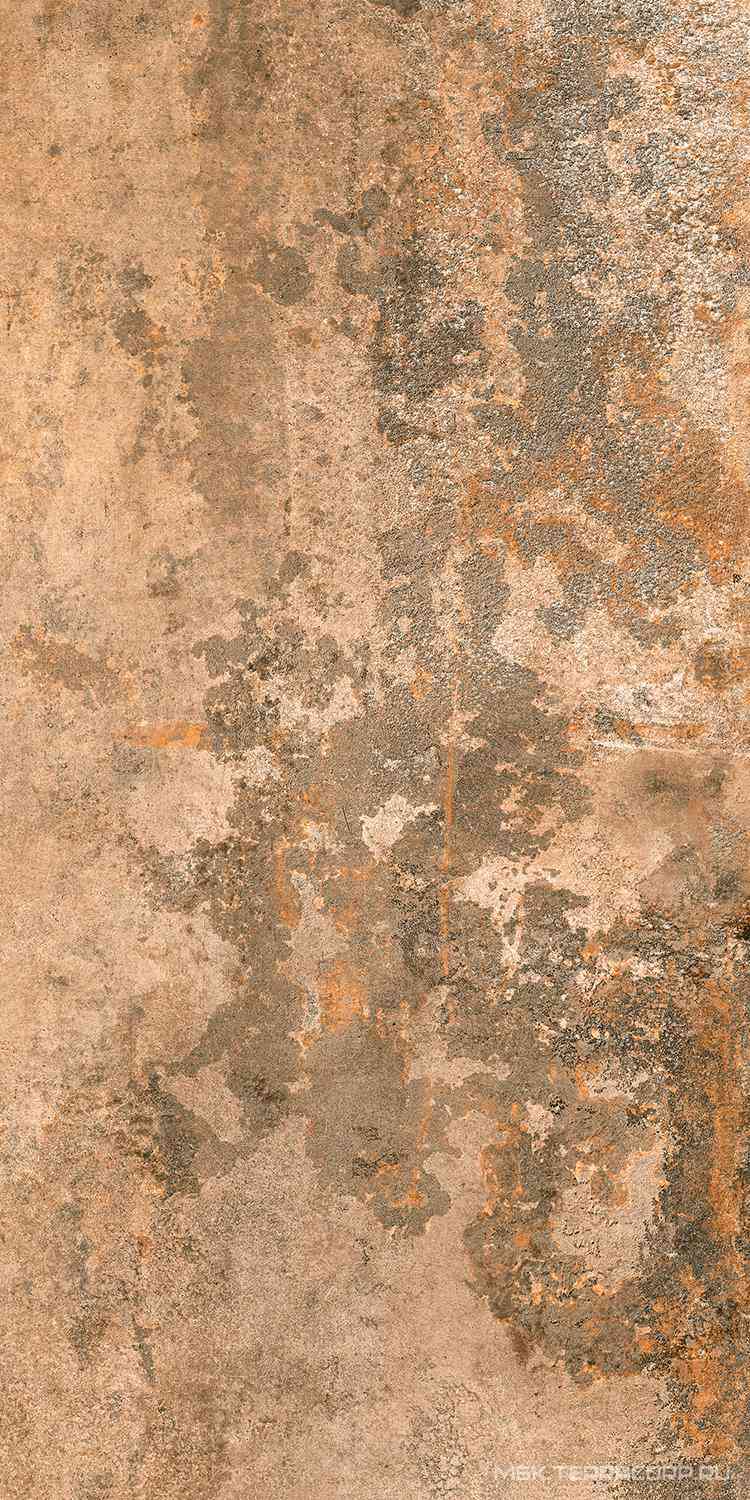 Rusty Metal Copper Luxglass 60x120 Rec.