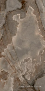 Керамогранит для пола и стены Florim Magnum Reves de Rex Choco Glossy 160x320 769941