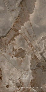 Керамогранит для пола и стены Florim Magnum Reves de Rex Choco Glossy 160x320 769941