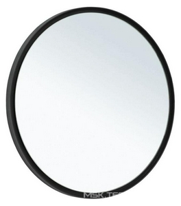 Зеркало круглое 800 мм с LED-посветкой и сенс.выключателем, (цвет черный),  ZZ Allen Brau Infinity 1.21017.BL