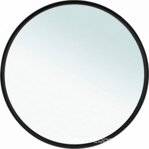 Зеркало круглое 800 мм с LED-посветкой и сенс.выключателем, (цвет черный),  ZZ Allen Brau Infinity 1.21017.BL