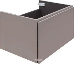 Тумба подвесная NOVEL 60 ВЕЛЮР, 1 выдвижной ящик, без раковины Novel 60 (WB.FN/Novel/60-C/WHT.G)