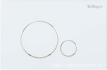 Инстал.д/подвесн. унитаза,1090х500х105мм, со смывным бачком скрытого монтажа, фронт.управл, крепёж, кнопка смыва BB014-SR-BIANCO в компл,BelBagno80ZZ BelBagno Универсал BB002-80/BB014-SR-BIANCO