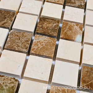 Мозаика Turin-20 (Pol) (20x20x7) 30,5x30,5 Bonaparte Мозаика из натурального камня n156743