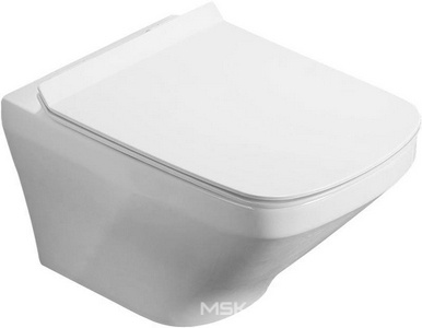 Унитаз подвесной безободковый, сидение с микролифтом в компл, цв. белый ONDA ONDA B2353