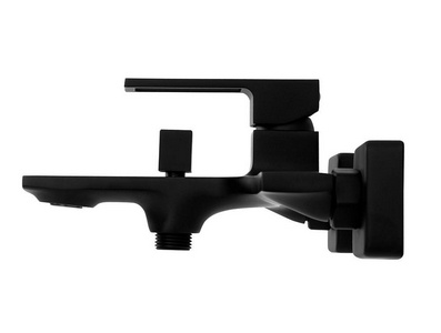 Смеситель для ванны, (цв.черный матовый),  ZZ BelBagno Luce LUC-VAS-NERO