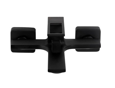 Смеситель для ванны, (цв.черный матовый),  ZZ BelBagno Luce LUC-VAS-NERO