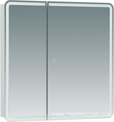 Зеркало-шкаф  Оптима 80 с LED подсветкой ZZ