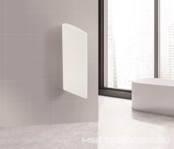 Перегородка для разделения писсуаров. 350х70хh695мм, крепеж в компл., керамика цв.белый, Cezares ZZ Cezares Универсал CZR-5872-SPR