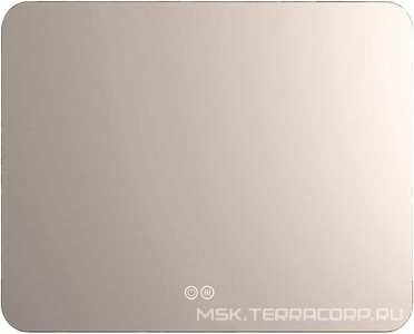 Зеркало 1000x800х30мм, с встроенным по периметру светильником, сенсорным выключателем, диммером и функцией антизапотевания, Vincea ZZ Vincea Универсал VLM-3BE100-2