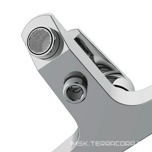 Смеситель для ванны/душа, лейка и шланг в комплекте, цв.хром Cersanit VERO 64510