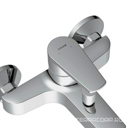 Смеситель для ванны/душа, лейка и шланг в комплекте, цв.хром Cersanit VERO 64510