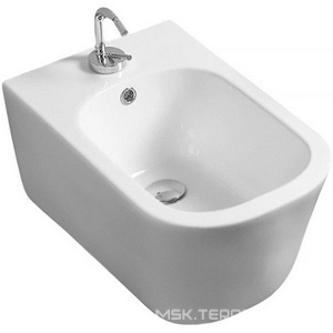 Биде подвесное 54х35см, крепёж арт.WB9N в компл., (цв.белый матовый),  ZZ Kerasan Tribeca 512530