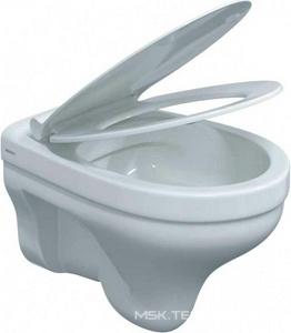 Комплект: Унитаз подвесной ALBIT + сиденье с микролифтом Top Slim цв.белый+ инсталляция NOVUM +клавиша L1, цв.белый ZZ Berges Универсал 042436