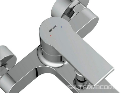Смеситель для ванны/душа, без аксессуаров, цв.хром Cersanit Brasko 63021