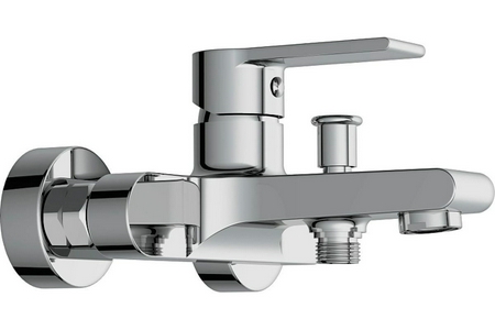 Смеситель для ванны/душа, без аксессуаров, цв.хром Cersanit Brasko 63021