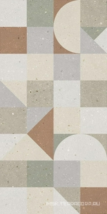 Керамогранит для пола и стены Dado Ceramica Geology Decoro  2 Mix 60x120 60x120 304150
