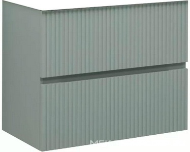 Тумба подвесная, 80 см, без раковины арт.254364, цв.мисти грин Aquanet Джейн 313318