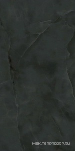 Керамогранит для пола и стены Atlas Concorde Italy Marvel Onyx  Noir  Lapp. 60x120 AJBT