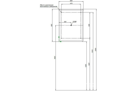 Инсталляция для унитаза Ceramicanova  с кнопкой Flat, крепеж в комп., цвет черный ZZ Ceramica Nova Envision CN1002B